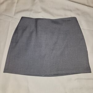 Abercrombie & Fitch Scarlett Mini Skort Skirt Ultra High Rise Size Med Grey